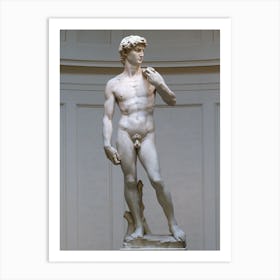 David (Michelangelo) Statue Florence Photography Full Italian Italy Milan Venice Florence Rome Naples Toscana photo photography art travel Art Print