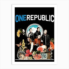 One Republic 7 Art Print