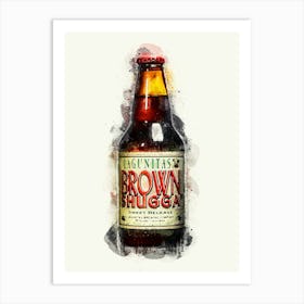 Lagunitas Brown Shugga Art Print