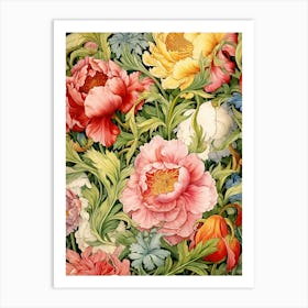 Peonies 62 Art Print