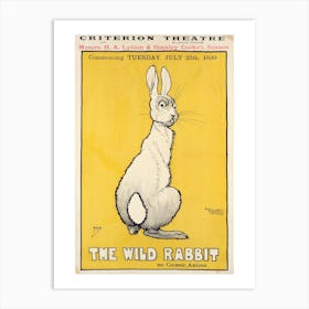 The Wild Rabbit Nursery Art Print
