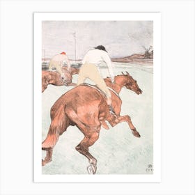 Le Jockey, Henri de Toulouse-Lautrec Art Print