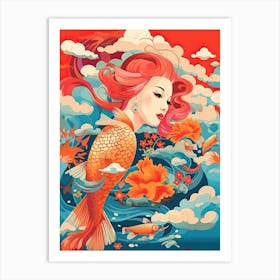 Koinobori Festival Japanese Kitsch 0 Art Print