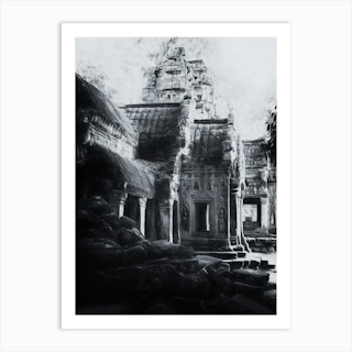 Ruins Of Ta Prohm Cambodia Art Print