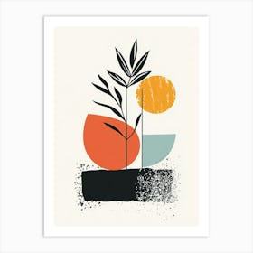 Plant In A Pot 4 Art Print