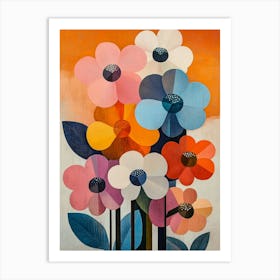 Flowers In A Vase 11 Art Print