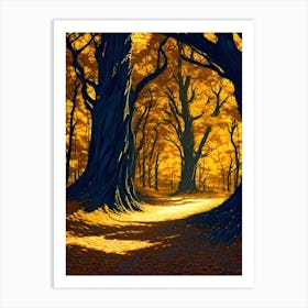 Forest 24 Art Print