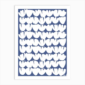 Tulips Hague Blue Art Print