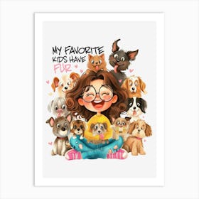 Funny Woman Quote 6 Art Print