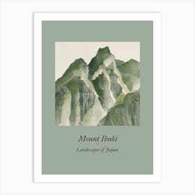 Landscapes Of Japan Mount Ibuki 48 Art Print