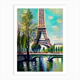 Eiffel Tower Art Print