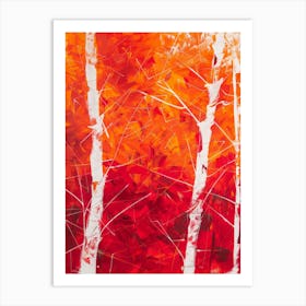 Birch Trees 7 Art Print