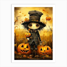 Jack O Lantern Art Print