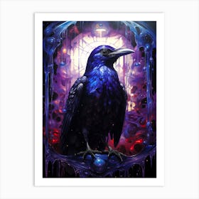 Crow Art 2 Art Print