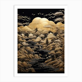 Asian Landscape 52 Art Print