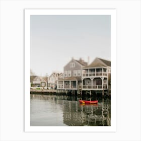 Nantucket Boat Art Print