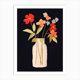 Flowers In A Vase 2 Art Print