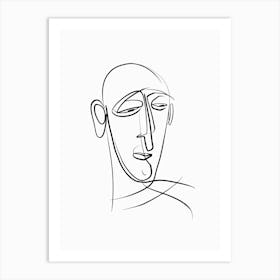 Portrait Of A Man 52 Art Print