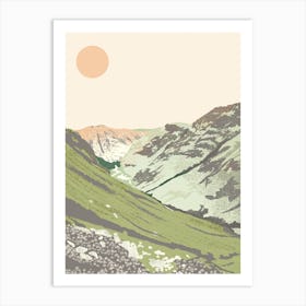Scottish Highlands The Lost Valley Art Print