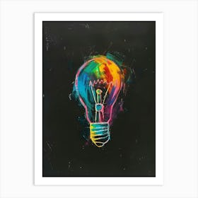 Light Bulb 16 Art Print