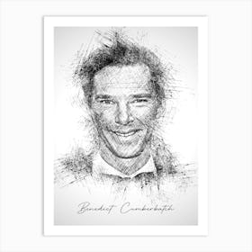 Benedict Cumberbatch Art Print