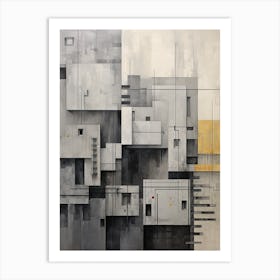 Urban Geometric 15 Art Print