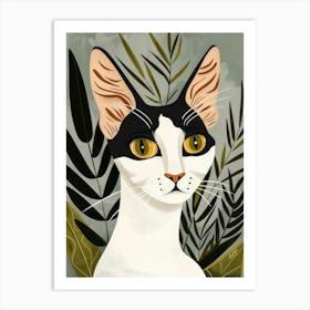 Cat Portrait 14 Art Print