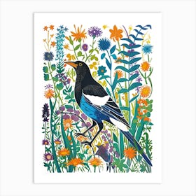 Magpie Art Print