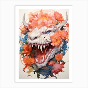 Dragon Head 1 Art Print