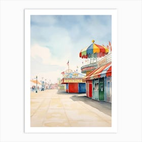 Amusement Park 2 Art Print