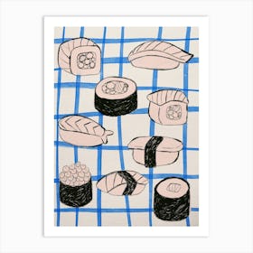 Sushi Variants Art Print
