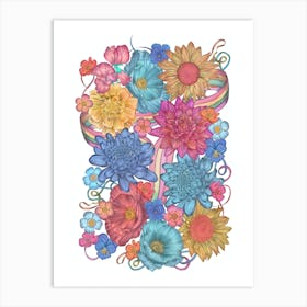 Flower Power Art Print