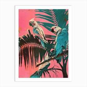 Parrots 2 Art Print