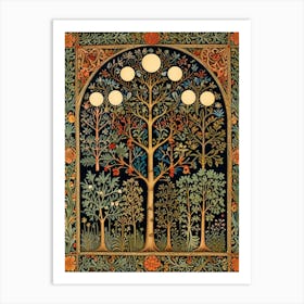 William Morris Tree Of Life 27 Art Print