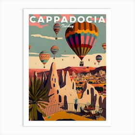 Cappadocia Turkey Travel Art Print