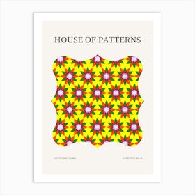 Floral Pattern Poster 10 Art Print