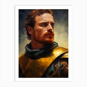 Michael Fassbender (1) Art Print