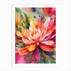 Peony Art Print