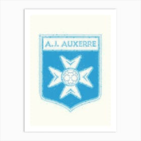 Aj Auxerre Art Print