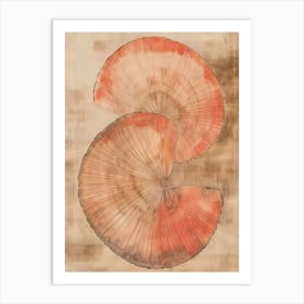 Fungi modern art Art Print