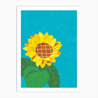 Sunflower Art Print