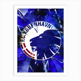 Football Club Copenhagen Art Print