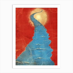 River Runs Through Me Art Print