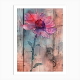 flower Watercolor Art Print