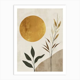 Gold Canvas Print Art Print