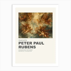 Museum Poster Inspired By Peter Paul Rubens 4 Art Print