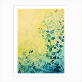 Abstract Watercolor Painting 55 Art Print