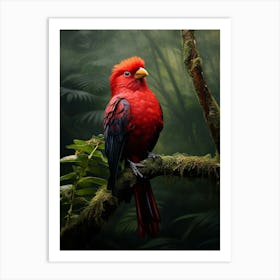 Tropical Serenade: Andean Jungle Bird Poster Art Print