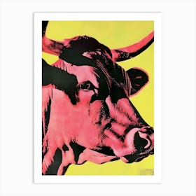 Bull By Andy Warhol 1 Art Print