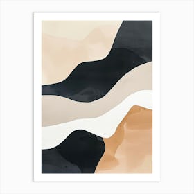 Textures Of Eternity Minimalist Style Art Print